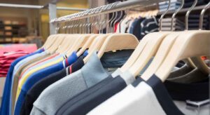 Selling clothes shop